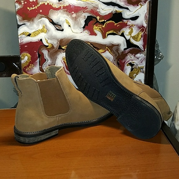 Mens Urban Suede Chelsea Ankle Boots - Picture 5 of 7